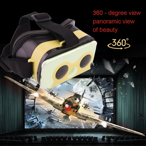 Creatively Virtual Reality VR Mobile Phone 3D Viewing Glasses For 5.7 Inch Smartphone Glass Fit For Iphone For Samsung Wholesale