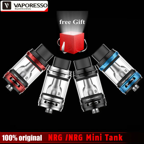 Original Vaporesso NRG Tank and NRG Mini Atomizer With GT4/GT8 Coil Head for Vaporesso Revenger Box Mod Vape ecigs atomizer