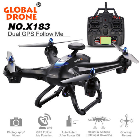 2MP WiFi FPV HD Camera GPS Brushless Quadcopter Helicopter toy