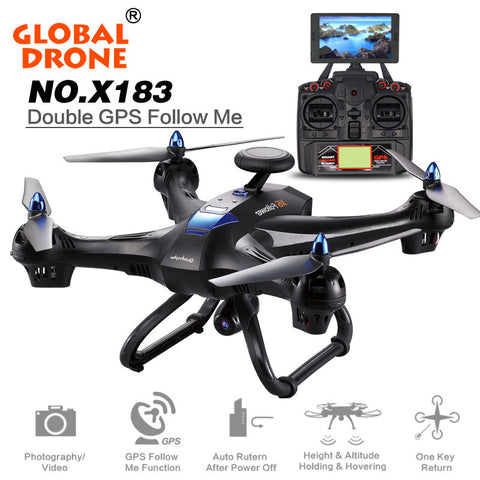 2MP WiFi FPV HD Camera GPS Brushless Quadcopter Helicopter toy