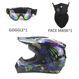 Hot Breathable Motorcycle Helmet Lightweight Full Face Racing Motorcycle