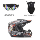 Hot Breathable Motorcycle Helmet Lightweight Full Face Racing Motorcycle