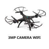 3MP FPV Camera Real Time Video RC Quadcopter 2.4G 4-Axis Quadrocopter RC Airplane toy drones